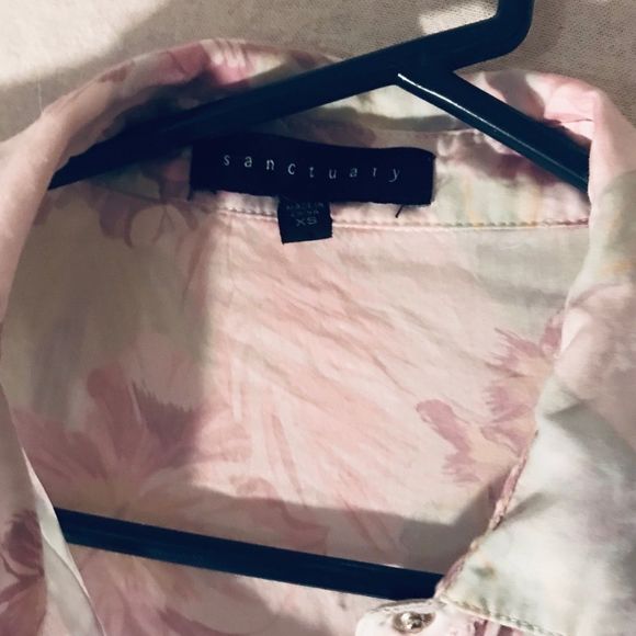 Anthropologie Sanctuary Button Down Shirt - Picture 4 of 8